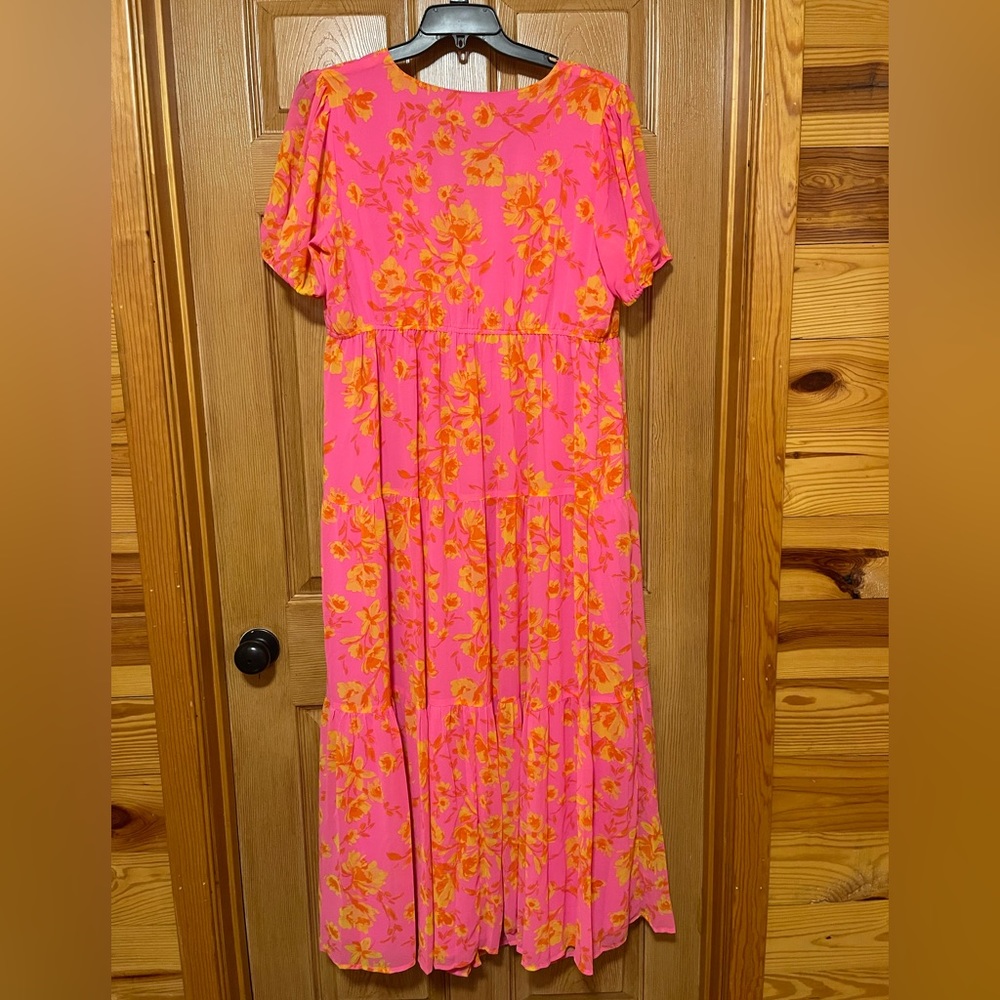 Bright Pink Resort Dress